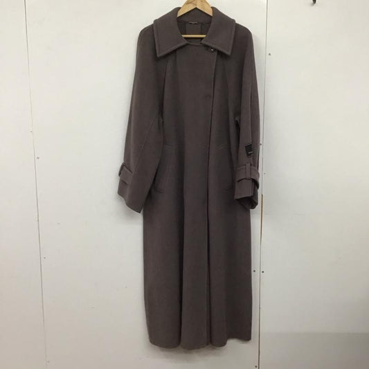 スナイデル SNIDEL コート コート一般 swfc214054 ステンカラーリバーコート アウター ロングコート 1 無地 茶 / ブラウン /  レディース USED 古着 中古 10143617