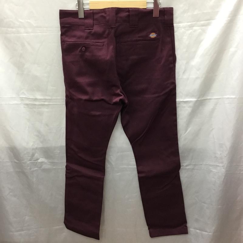 ディッキーズ Dickies パンツ ワークパンツ、ペインターパンツ 30インチ 無地 紫 / パープル /  メンズ USED 古着 中古 10111894