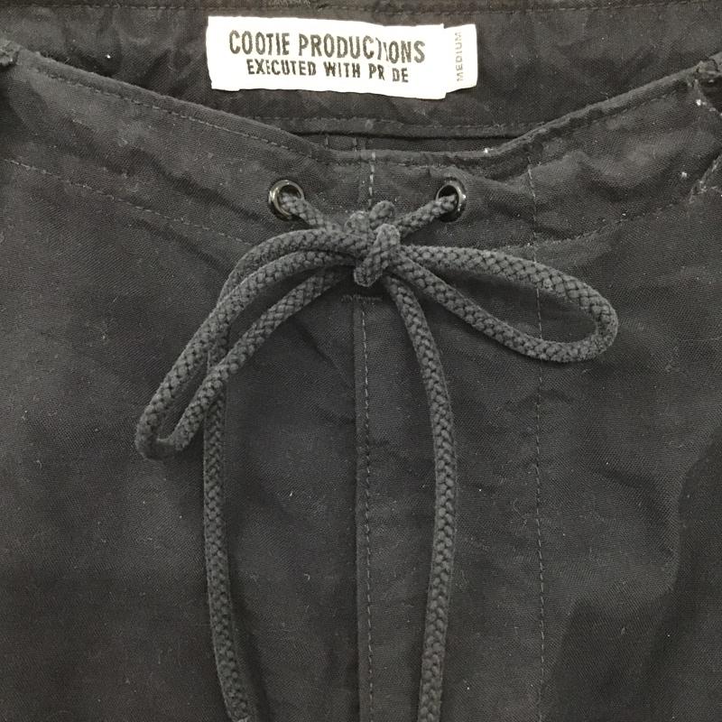 クーティー COOTIE パンツ ワークパンツ、ペインターパンツ ナイロンパンツ ワイドパンツ カジュアルパンツ M 無地 黒 / ブラック /  メンズ USED 古着 中古 10105587