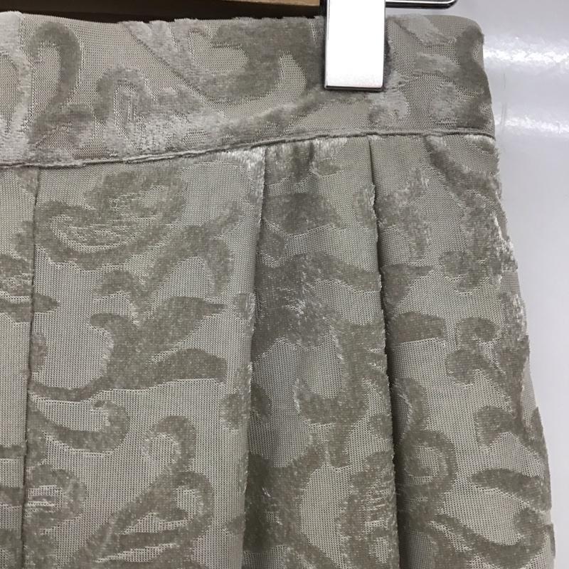 ジーナシス JEANASIS ボトムス ボトムス FREE 総柄 灰 / グレー /  レディース USED 古着 中古 10129335