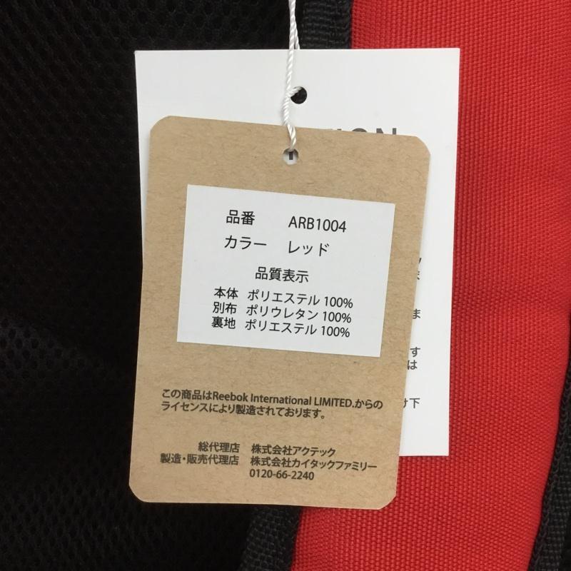 リーボック Reebok リュックサック、デイパック リュックサック、デイバッグ ARB1004 大容量 タグ付き ロゴ、文字 赤 / レッド /  メンズ USED 古着 中古 10132759