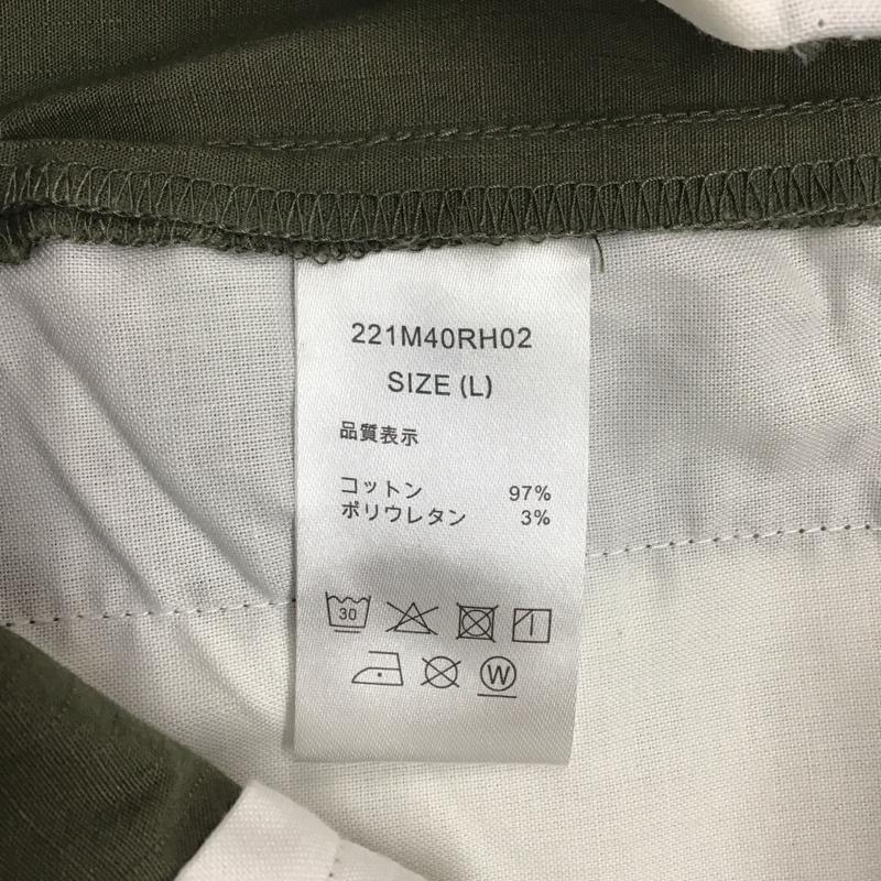 ディッキーズ Dickies パンツ ショートパンツ 221m40rh02 RonHerman ショートパンツ ハーフパンツ L 無地 カーキ / カーキ /  メンズ USED 古着 中古 10121449