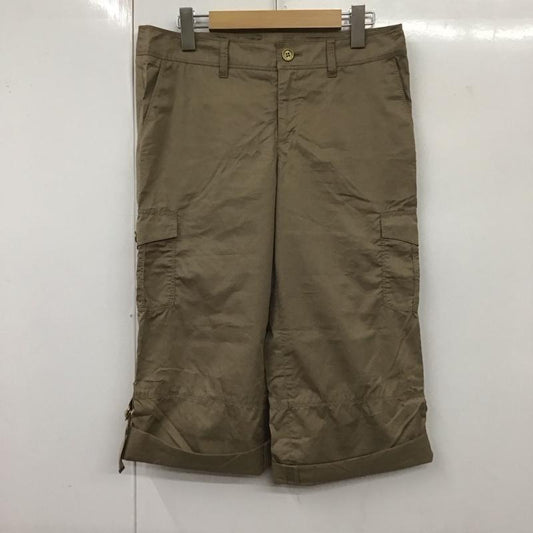 バーバリーロンドン Burberry London パンツ ショートパンツ ショートパンツ ハーフパンツ カジュアルパンツ 40 無地 茶 / ブラウン /  レディース USED 古着 中古 10112521
