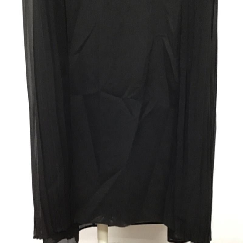 ザラ ZARA ワンピース ロングスカート L 無地 黒 / ブラック /  レディース USED 古着 中古 10107582