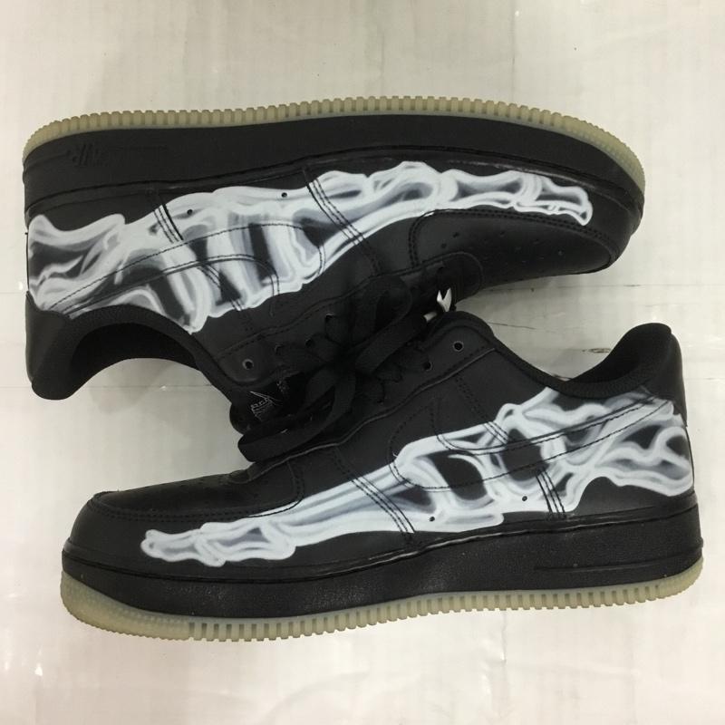 ナイキ NIKE スニーカー スニーカー BQ7541-001 AIR FORCE 1 07 SKELETON QS 26cm 箱有 26.0cm  黒 / ブラック /  メンズ USED 古着 中古 10124198