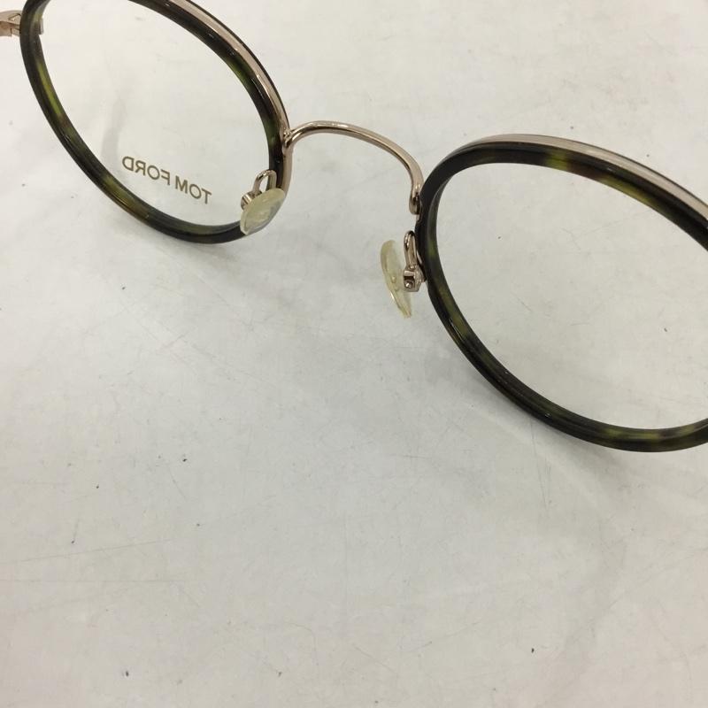 トム フォード TOM FORD めがね・サングラス めがね TF5521 052 丸メガネ ロゴ、文字 マルチカラー / マルチカラー /  メンズ USED 古着 中古 10149463