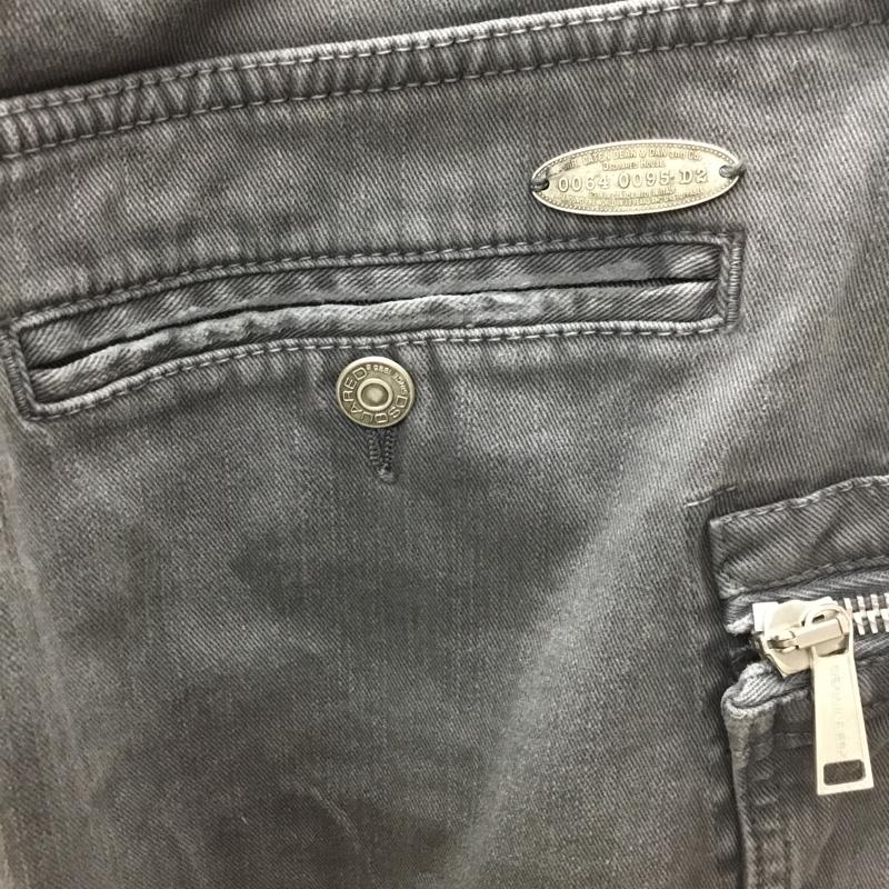 ディースクエアード2 DSQUARED2 パンツ デニム、ジーンズ デニムパンツ スリムパンツ ストレッチパンツ ジーンズ 46インチ 無地 黒 / ブラック /  メンズ USED 古着 中古 10120260