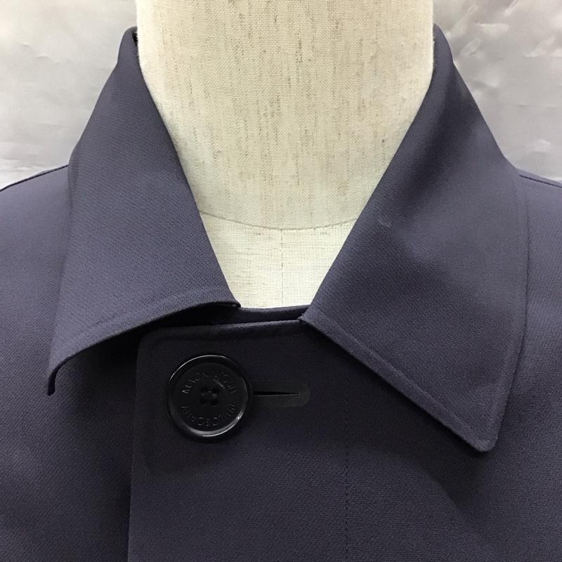 マッキントッシュフィロソフィー MACKINTOSH PHILOSOPH コート コート一般 h1c60-124-29 ステンカラーコート ロングコート アウター 38 無地 紺 / ネイビー /  メンズ USED 古着 中古 10122688