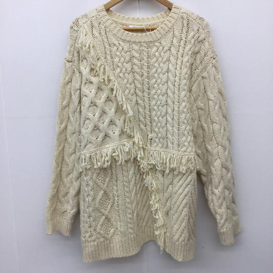 イング INGNI ニット、セーター 長袖 M  ベージュ / ベージュ /  レディース USED 古着 中古 10139806