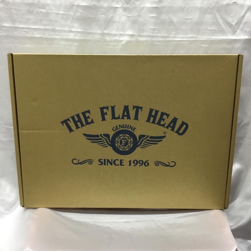フラットヘッド The Flat Head シャツ、ブラウス 長袖 長袖シャツ 鹿革 レザーシャツ カジュアルシャツ 36 無地 ダークブラウン / ダークブラウン /  メンズ USED 古着 中古 10114871
