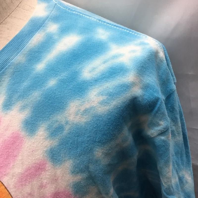 古着 USED Tシャツ 半袖 半袖カットソー プリントTシャツ クルーネックカットソー 古着 L プリント マルチカラー / マルチカラー /  メンズ USED 古着 中古 10117459