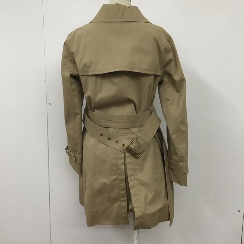 バーバリーブルーレーベル BURBERRY BLUE LABEL コート トレンチコート 36 無地 ベージュ / ベージュ /  レディース USED 古着 中古 10108501