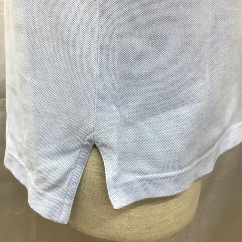 ブルックスブラザーズ BROOKS BROTHERS ポロシャツ 半袖 半袖ポロシャツ カラーシャツ 半袖カットソー S ロゴ、文字 水色 / ライトブルー /  メンズ USED 古着 中古 10116151
