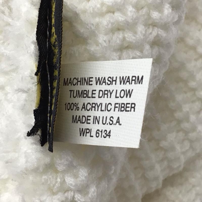 ニューヨークハット NEW YORK HAT 帽子 ニット帽 USA製 無地 白 / ホワイト /  メンズ USED 古着 中古 10120888