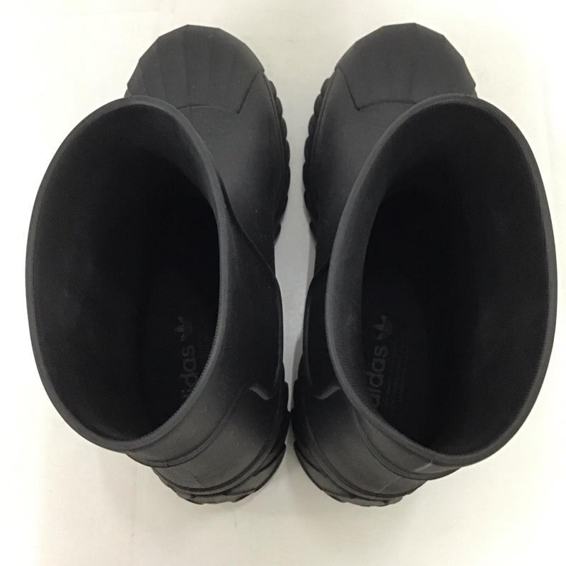 アディダス adidas ブーツ ブーティ ADIFOM SST BOOT ロゴ、文字 黒 / ブラック /  メンズ USED 古着 中古 10135372