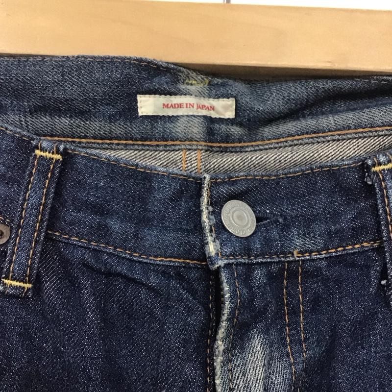 エターナル ETERNAL パンツ デニム、ジーンズ 53739 リメイクストレート5ポケットパンツ デニムパンツ ダメージ加工 36 無地 インディゴ / インディゴ /  メンズ USED 古着 中古 10108633