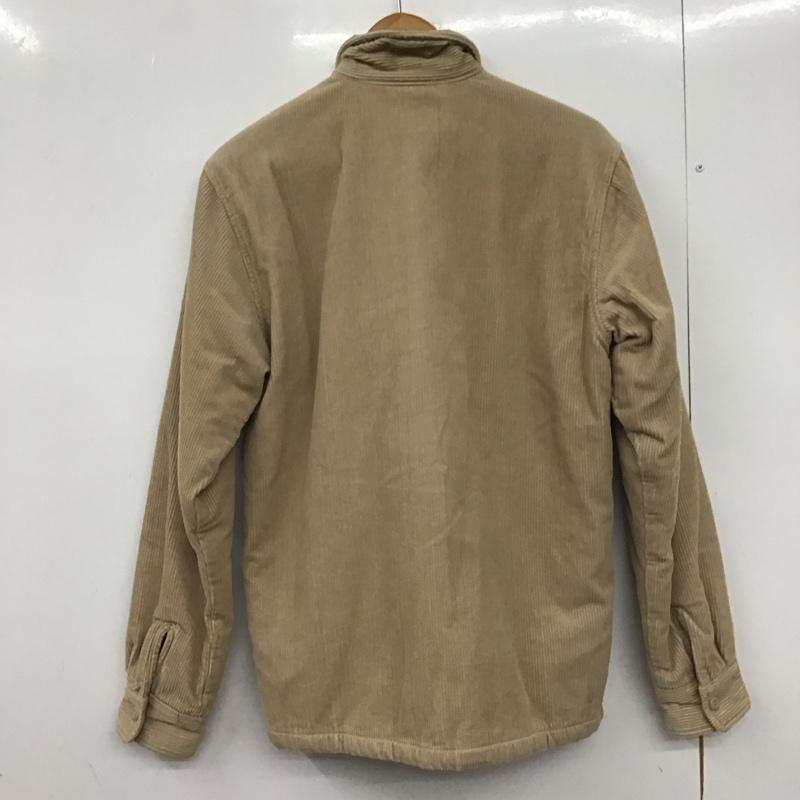 カーハート Carhartt ジャケット、上着 ジャンパー、ブルゾン カジュアルジャケット アウター カラージャケット コーデュロイジャケット S ロゴ、文字 ベージュ / ベージュ /  メンズ USED 古着 中古 10148361