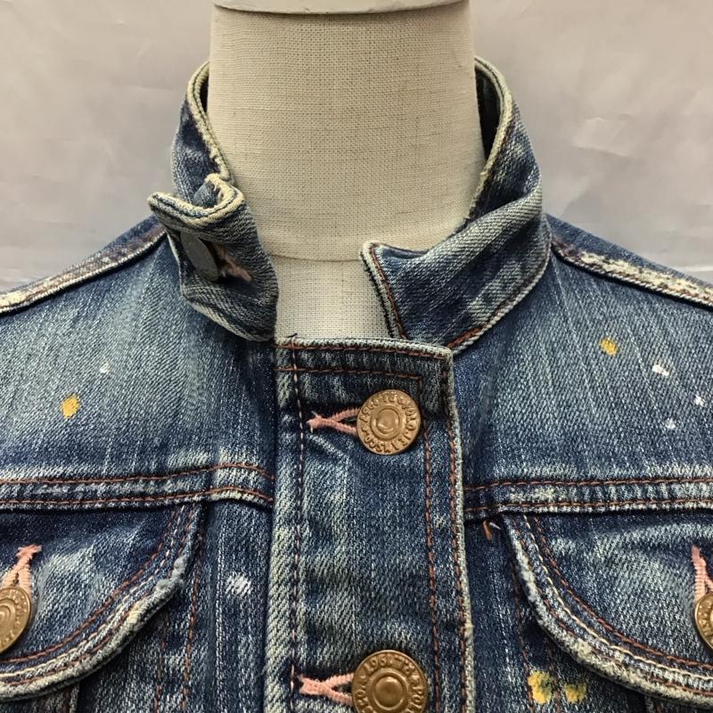 ラルフローレン RALPHLAUREN ジャケット、上着 ジャケット、ブレザー ポロジーンズ デニム M  青 / ブルー /  レディース USED 古着 中古 10112414