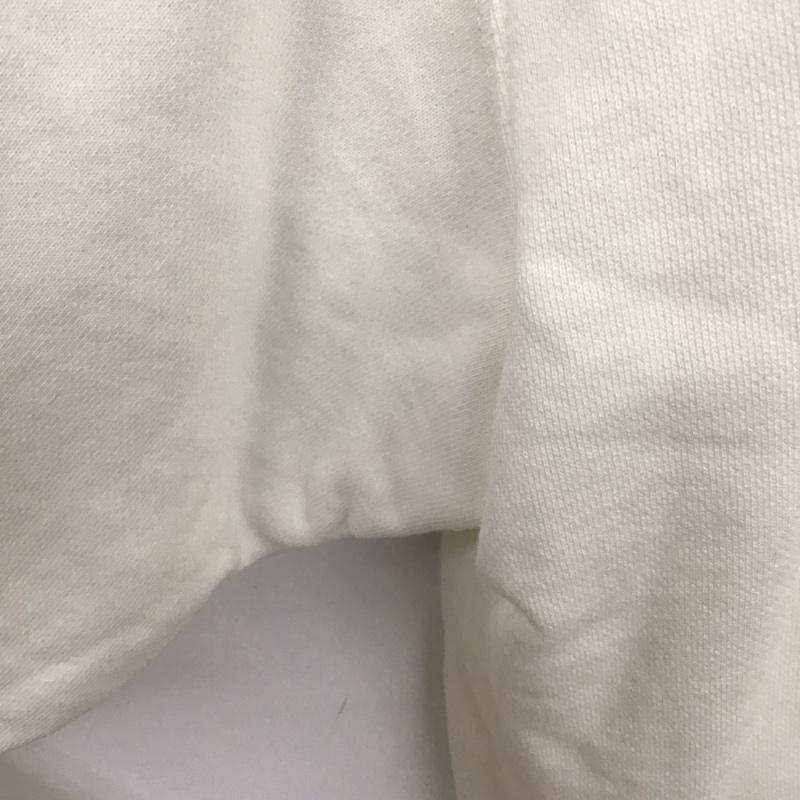 エックスガール X-girl パーカー 長袖 無地 白 / ホワイト /  レディース USED 古着 中古 10140014