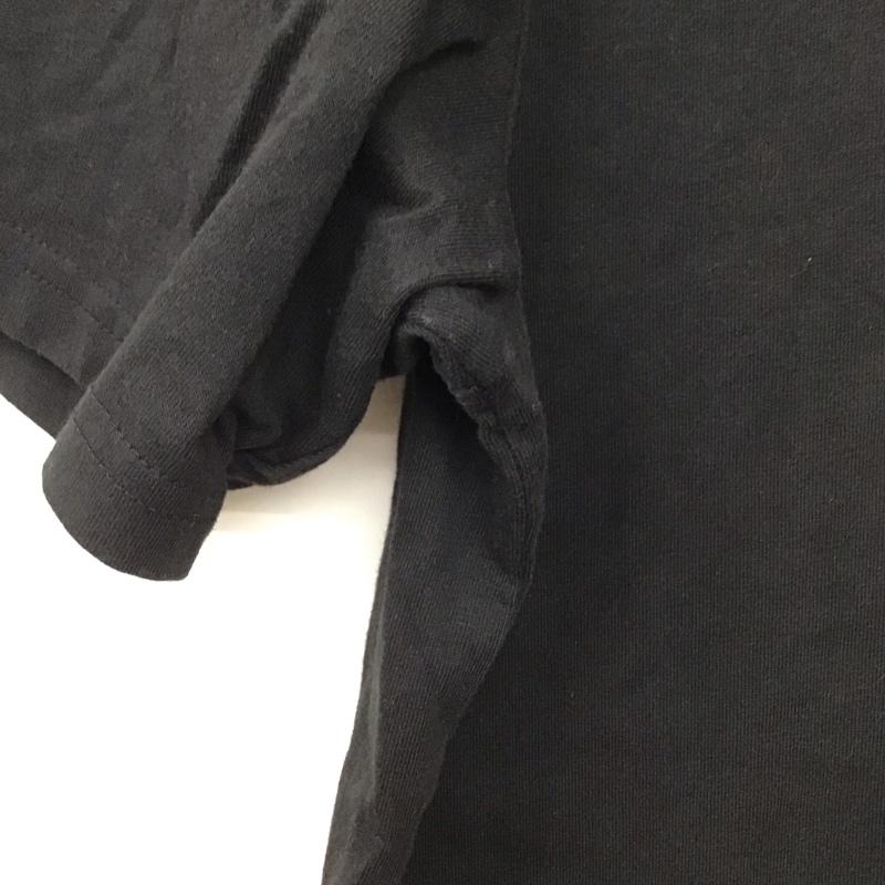 アディダス adidas Tシャツ 半袖 半袖カットソー プリントTシャツ クルーネックカットソー M プリント 黒 / ブラック /  メンズ USED 古着 中古 10135848