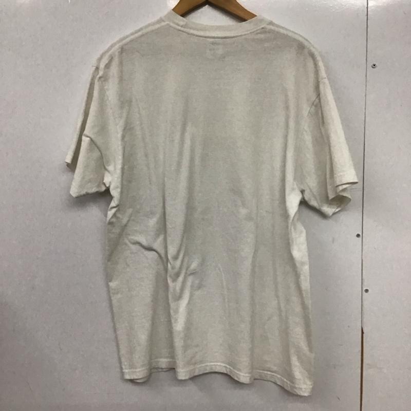 シュプリーム Supreme Tシャツ 半袖 22SS BURBERRYBoxLogoTee プリントTシャツ L ロゴ、文字 白 / ホワイト /  メンズ USED 古着 中古 10150411