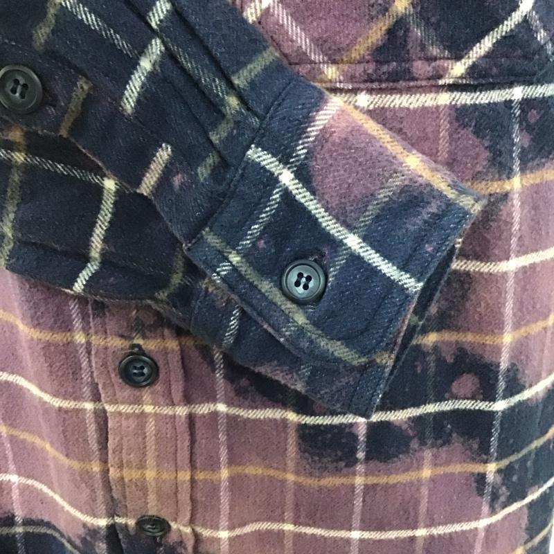 ディセンダント DESCENDANT シャツ、ブラウス 長袖 長袖シャツ チェックシャツ カラーシャツ 1 チェック マルチカラー / マルチカラー /  メンズ USED 古着 中古 10127664