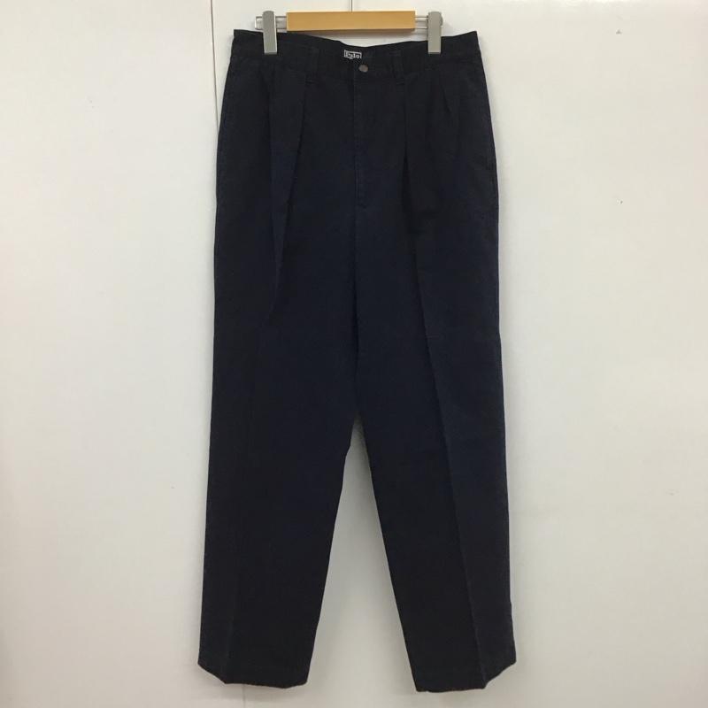 ポロバイラルフローレン Polo by RALPH LAUREN パンツ チノパン チノパン カジュアルパンツ ワイドパンツ ストレートパンツ 32インチ 無地 紺 / ネイビー /  メンズ USED 古着 中古 10112803