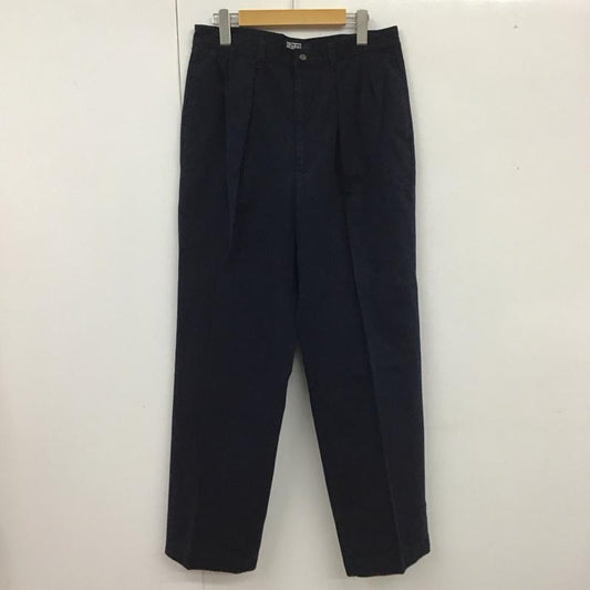 ポロバイラルフローレン Polo by RALPH LAUREN パンツ チノパン チノパン カジュアルパンツ ワイドパンツ ストレートパンツ 32インチ 無地 紺 / ネイビー /  メンズ USED 古着 中古 10112803