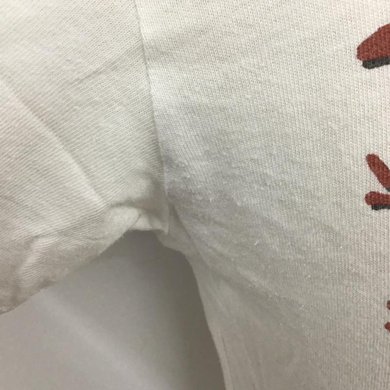 ステューシー STUSSY Tシャツ 半袖 プリント M プリント 白 / ホワイト /  メンズ USED 古着 中古 10106086