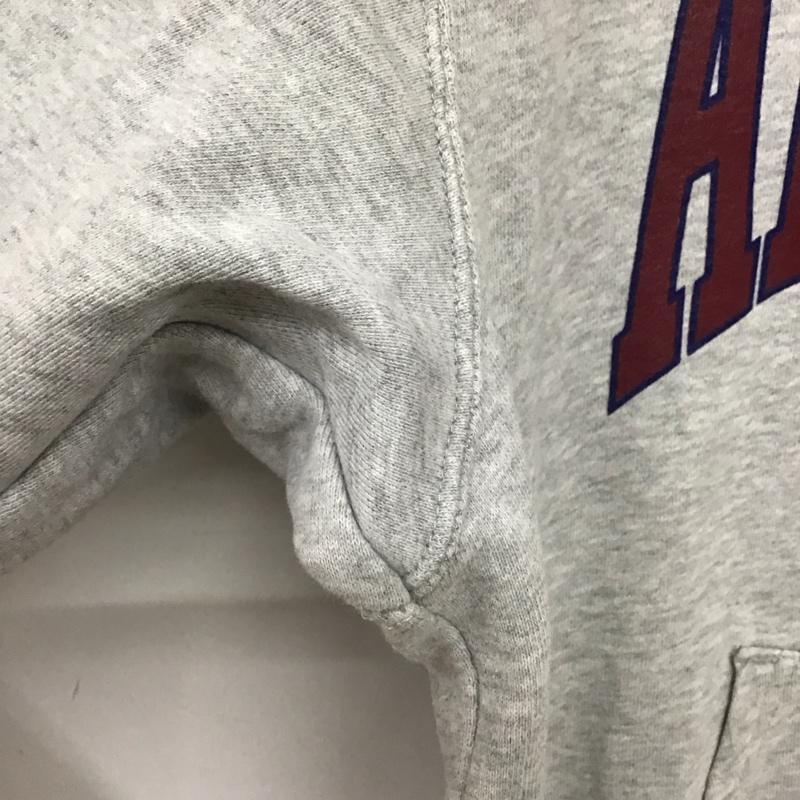 ラッセルアスレティック Russell Athletic パーカー 長袖 長袖パーカー プルオーバーパーカー スウェット L ロゴ、文字 灰 / グレー /  メンズ USED 古着 中古 10149102