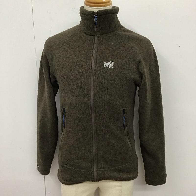ミレー MILLET ジャケット、上着 ジャンパー、ブルゾン M ロゴ、文字 カーキ / カーキ /  メンズ USED 古着 中古 10123474