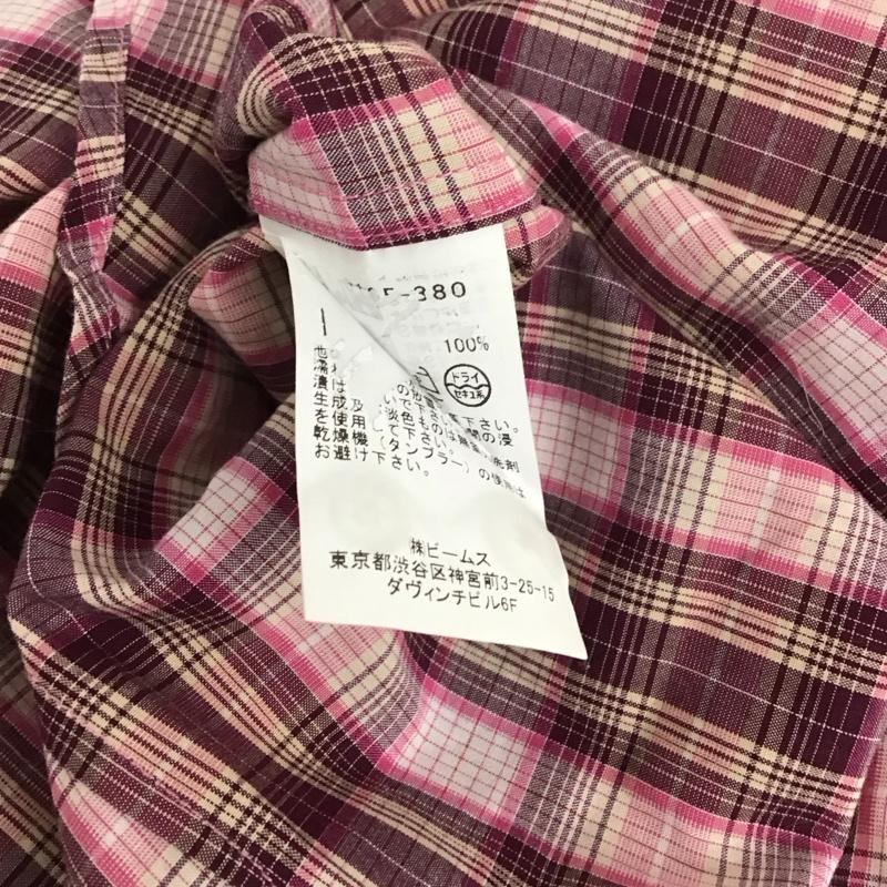 ビームス ハート BEAMS HEART シャツ、ブラウス 長袖 コットン M チェック マルチカラー / マルチカラー /  メンズ USED 古着 中古 10133577