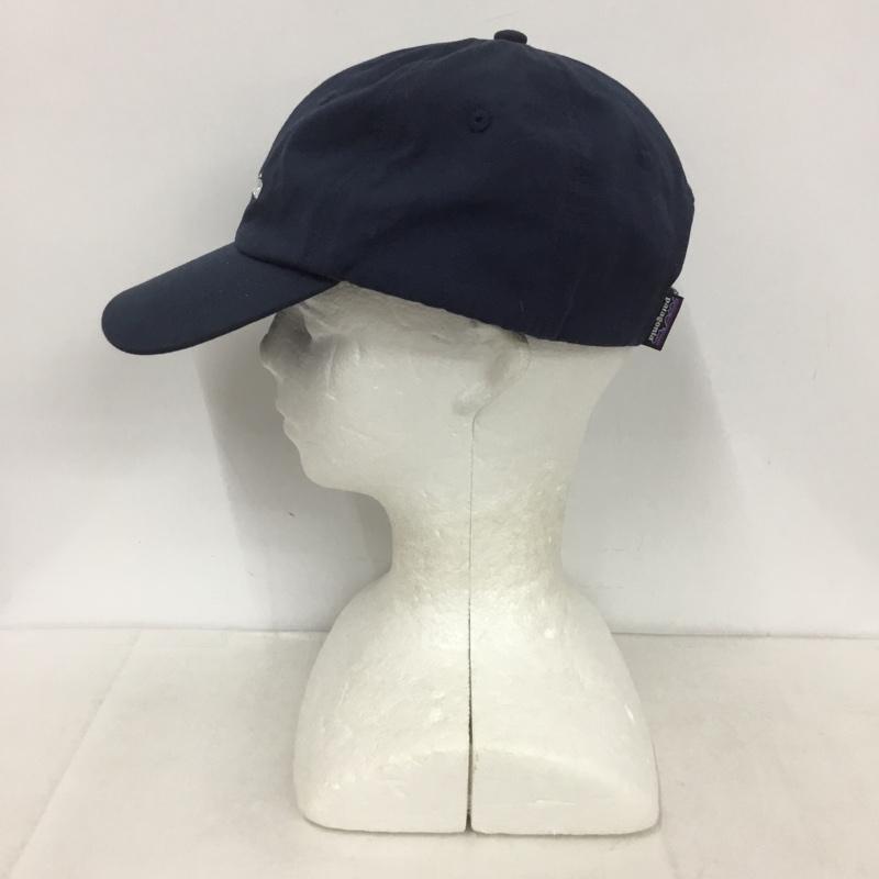 パタゴニア patagonia 帽子 キャップ netplus ロゴ、文字 紺 / ネイビー /  メンズ USED 古着 中古 10143296