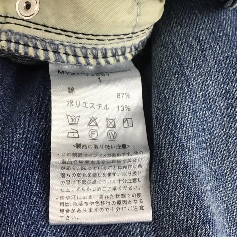 ミスティック mystic パンツ デニム、ジーンズ 1 無地 青 / ブルー /  レディース USED 古着 中古 10148732