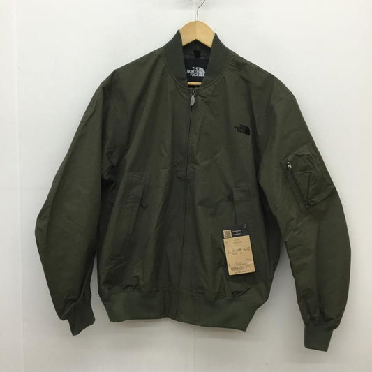 ザノースフェイス THE NORTH FACE ジャケット、上着 ジャンパー、ブルゾン WP BOMBER JACEKT ウォータープルーフ ボンバー ジャケット NP12437 タグ付 S ロゴ、文字 カーキ / カーキ /  メンズ USED 古着 中古 10108124