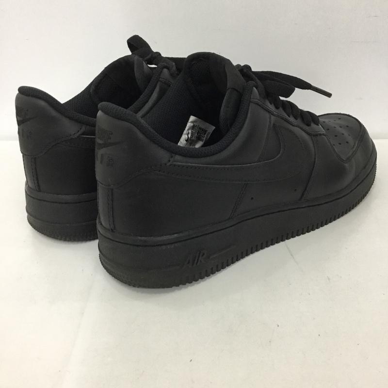 ナイキ NIKE スニーカー スニーカー CW2288-001 AIR FORCE 1 07 26cm 26.0cm ロゴ、文字 黒 / ブラック /  メンズ USED 古着 中古 10124872