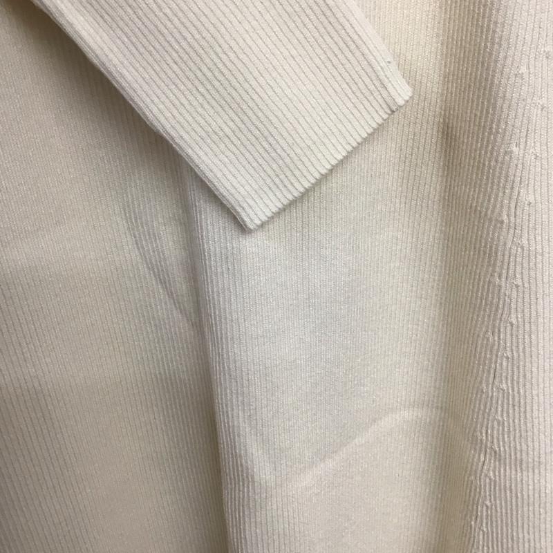 ザラ ZARA ワンピース ロングスカート 3519 003 733 タートルネック リブ 長袖 L 無地 オフホワイト / オフホワイト /  レディース USED 古着 中古 10142239