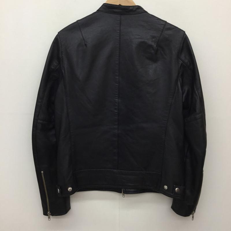 ジャーナルスタンダード JOURNAL STANDARD ジャケット、上着 レザージャケット M 無地 黒 / ブラック /  メンズ USED 古着 中古 10140257