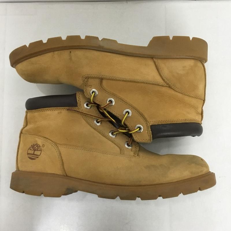 ティンバーランド Timberland ブーツ ショートブーツ 6040A BASIC CHUKKA ベーシックチャッカ UK8.5 27.0cm ワンポイント キャメル / キャメル /  メンズ USED 古着 中古 10142173