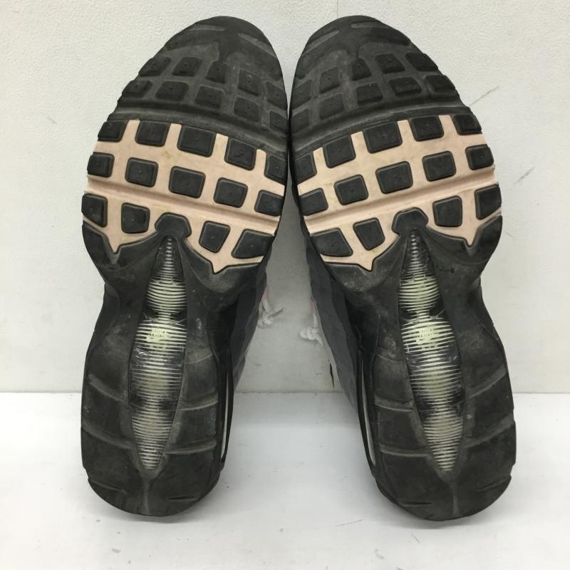 ナイキ NIKE スニーカー スニーカー Air Max 95 Gunsmoke/Pink Foam CJ0588-001 28.5cm ロゴ、文字 灰 / グレー / X 桃 / ピンク /  メンズ USED 古着 中古 10144474