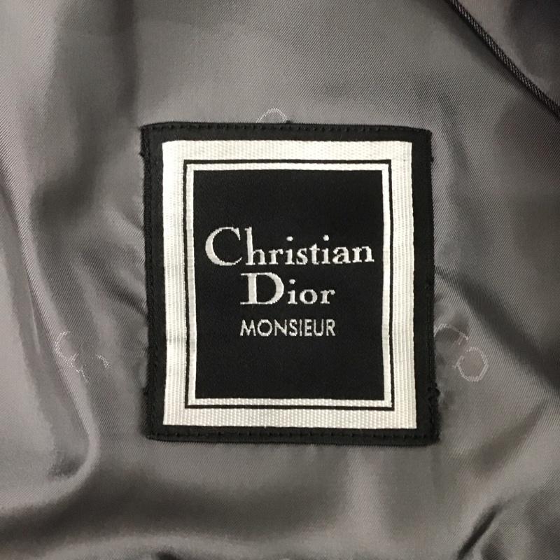クリスチャンディオール Christian Dior ジャケット、上着 ジャンパー、ブルゾン ダブルカラージャケット カジュアルジャケット アウターロングジャケット 90s 無地 灰 / グレー /  メンズ USED 古着 中古 10107220