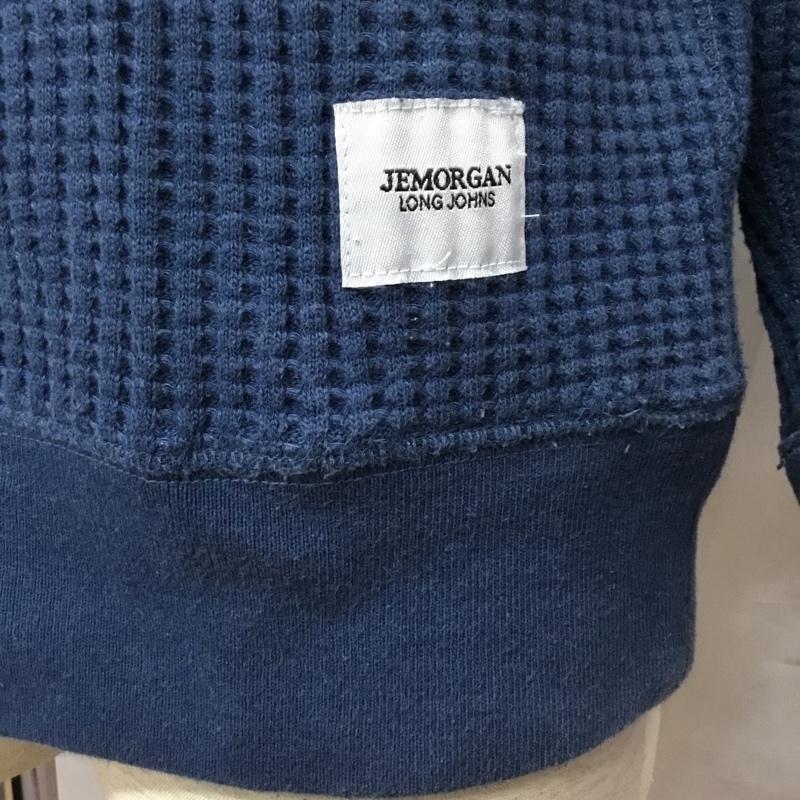 ジェーイーモーガン JEMORGAN Tシャツ 長袖 JC087-22G ワッフルカットソー M 無地 紺 / ネイビー /  メンズ USED 古着 中古 10119840