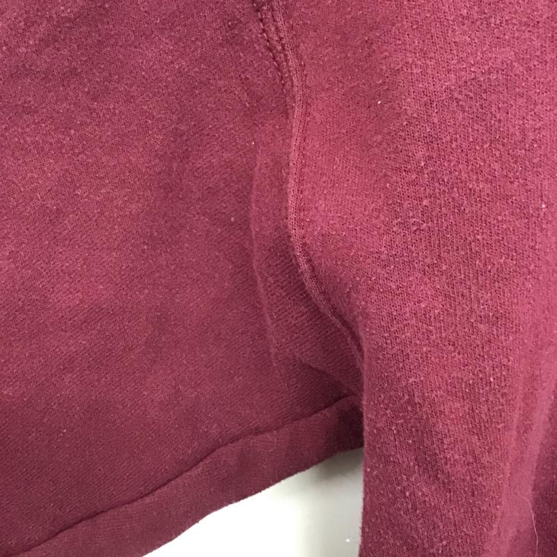 古着 USED パーカー 長袖 長袖パーカー プルオーバーパーカー スウェット M プリント えんじ / ワインレッド /  メンズ USED 古着 中古 10148759