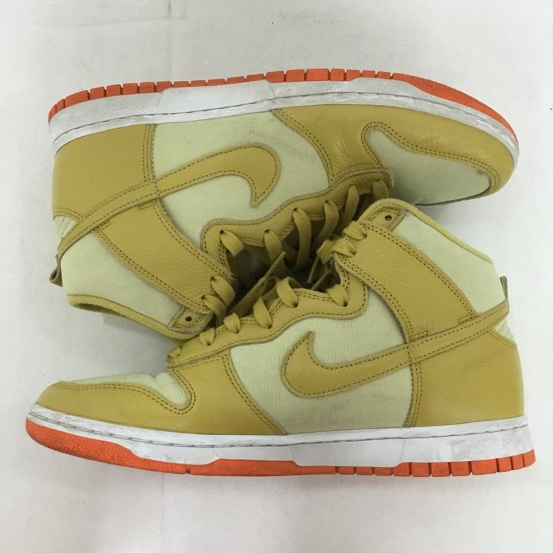 ナイキ NIKE スニーカー スニーカー DV7215-700 DUNK HIGH RETRO PRM 28.5cm 28.5cm ロゴ、文字 黄 / イエロー /  メンズ USED 古着 中古 10150417