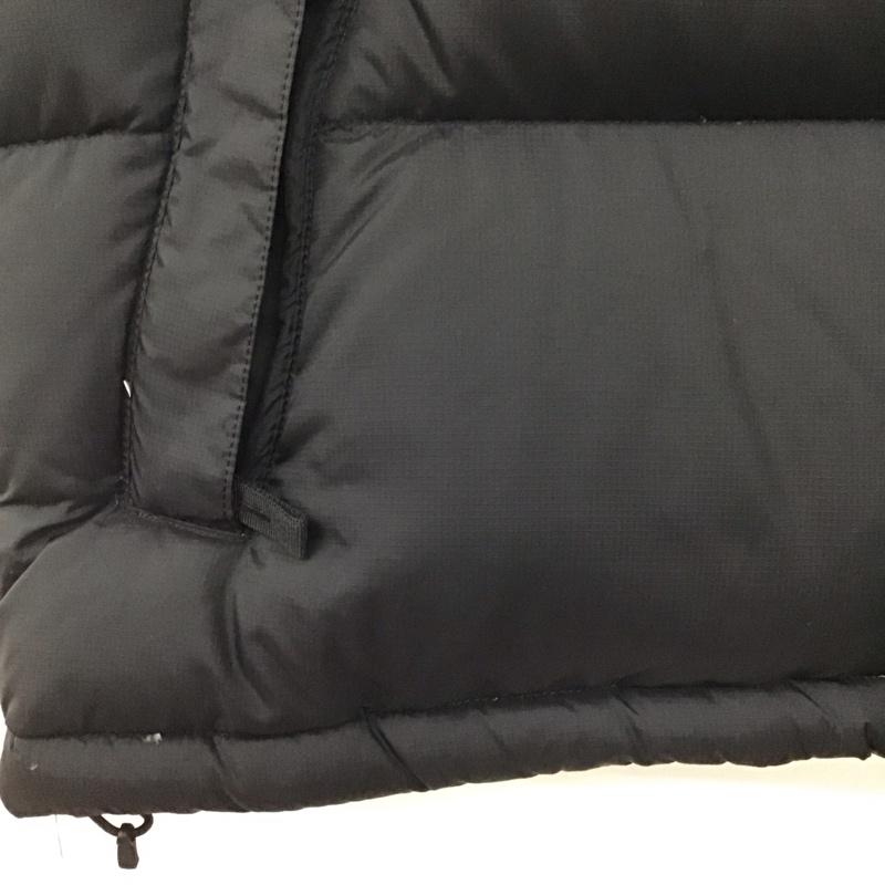 ザノースフェイス THE NORTH FACE ベスト ベスト nd92338 ヌプシベスト ジップアップベスト L ロゴ、文字 黒 / ブラック /  メンズ USED 古着 中古 10145318