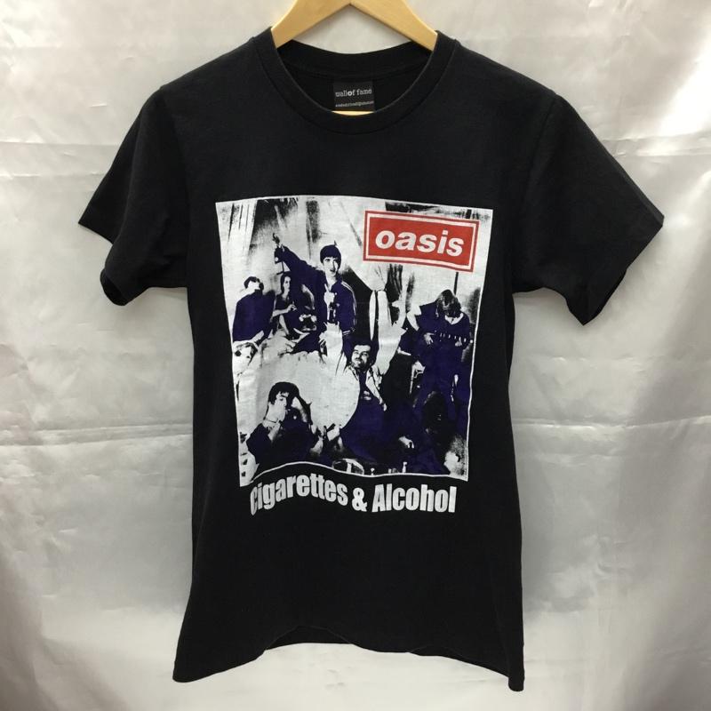 古着 USED Tシャツ 半袖 movie music oasis M プリント 黒 / ブラック /  メンズ USED 古着 中古 10106295