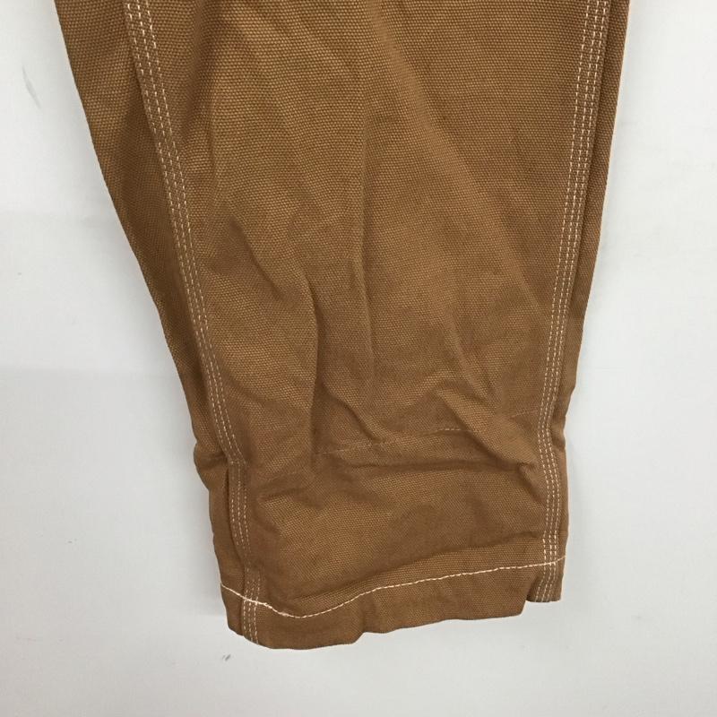 トミー TOMMY パンツ ワークパンツ、ペインターパンツ コットン M ワンポイント 茶 / ブラウン /  メンズ USED 古着 中古 10111207