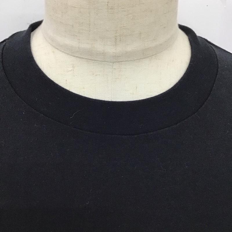 ベイフロー BAYFLOW Tシャツ 半袖 半袖カットソー プリントTシャツ クルーネックカットソー M 無地 黒 / ブラック /  メンズ USED 古着 中古 10114195