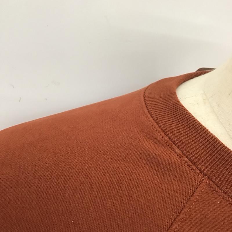 ユナイテッドアローズグリーンレーベルリラクシング UNITED ARROWS green label relaxing トレーナー 長袖 3212-175-2502-4970 ソフトダンボール クルーネック トップス 長袖トレーナー L 無地 茶 / ブラウン /  メンズ USED 古着 中古 10112698