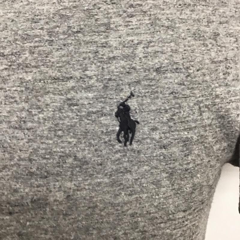 ポロラルフローレン POLO RALPH LAUREN Tシャツ 半袖 710624699003 クルーネック XS ワンポイント 灰 / グレー /  メンズ USED 古着 中古 10117388